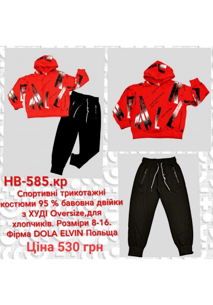 Cпортивные трикотажные костюмы 95% хлопок, двойки ,для мальчиков. Размеры 8-16.Фирма DOLA ELVIN.Польша