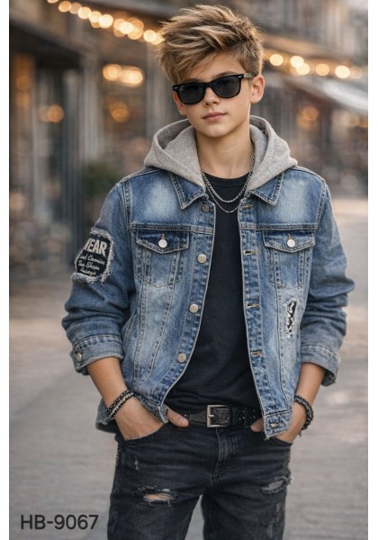 Джинсовые пиджаки  для мальчиков. Размеры 8-16.Фирма HAPPY HOUSE .Польша