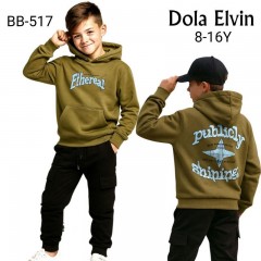  Cпортивные трикотажные костюмы 95% хлопок двойки,кофта худи,штаны с боковыми накладными карманами,для мальчиков. Размеры 8-16,Фирма DOLA ELVIN.Польша