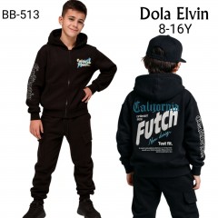  Cпортивные трикотажные костюмы 95% хлопок двойки,кофта оверсайз,штаны с боковыми накладными карманами,для мальчиков. Размеры 8-16,Фирма DOLA ELVIN.Польша