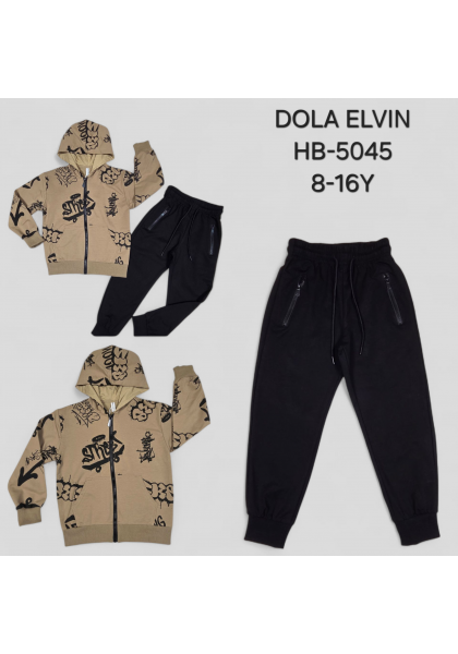 Cпортивные трикотажные костюмы 95% хлопок, двойки ,для мальчиков. Размеры 8-16.Фирма DOLA ELVIN.Польша