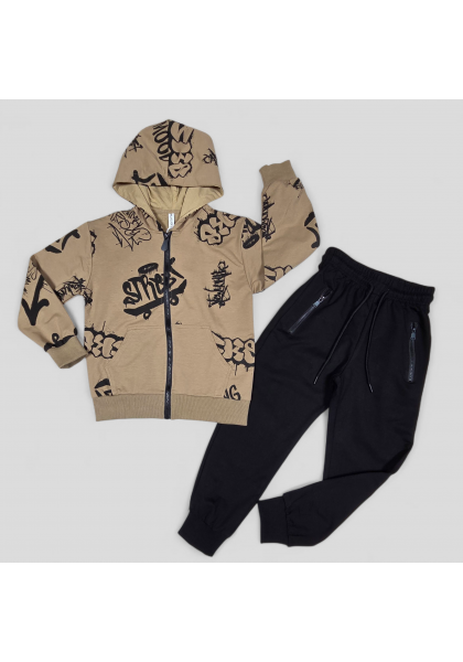 Cпортивные трикотажные костюмы 95% хлопок, двойки ,для мальчиков. Размеры 8-16.Фирма DOLA ELVIN.Польша