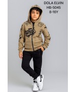 Cпортивные трикотажные костюмы 95% хлопок, двойки ,для мальчиков. Размеры 8-16.Фирма DOLA ELVIN.Польша