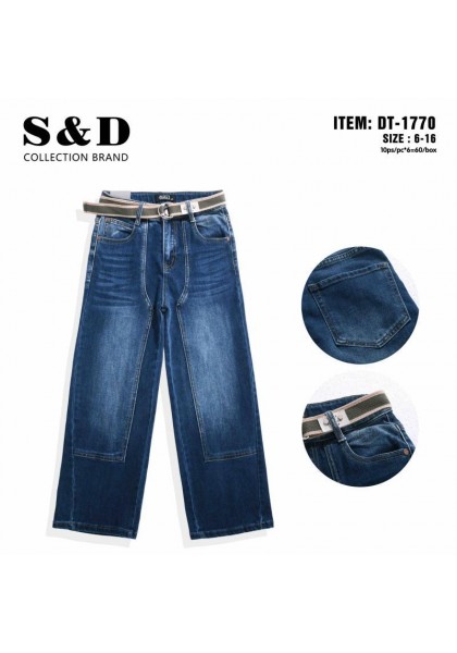 Джинси wide leg.для хлопчиків розміри 6-16. Фірма S&D.Угорщина