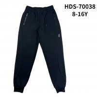 Тёплые,Трикотажные 4-нитка на флисе, 95% хлопок,спортивные  штаны, на  манжете, для мальчиков.Размеры 8-16,Dola Elvin,Польша