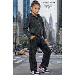 Чорні,костюми варьонка для дівчат,95%бавовна.Розмір 8-16.Фірма Happy House,Польща.  