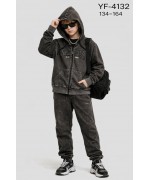 Т.сірі костюми варьонка,двійки для хлопчиків,95%бавовна.Розмір 134-164 см.Фірма Sincere.Угорщина.   Фото 1