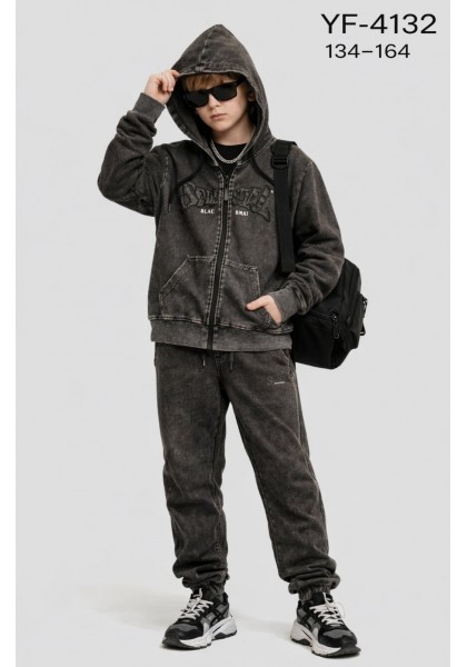 Т.сірі костюми варьонка,двійки для хлопчиків,95%бавовна.Розмір 134-164 см.Фірма Sincere.Угорщина.  