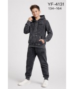 Т.сірі костюми варьонка,двійки для хлопчиків,95%бавовна.Розмір 134-164 см.Фірма Sincere.Угорщина.   Фото 1