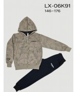 Cпортивні трикотажні костюми двійки  для хлопчиків,щільна тканина, 95 % бавовна . Розміри 146-176 см.  Польща.  