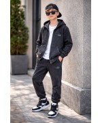 Т.сірі костюми варьонка,двійки для хлопчиків,95%бавовна.Розмір 8-16(140-170см).Фірма Happy House,Польща.   Фото 1