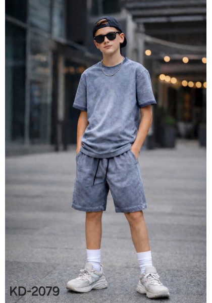 Літні костюми варьонка, для хлопчиків,двійки, шорти+футболка,95% бавовна.Розмір 8-16.Фірма Dola Elvin.Польща. 