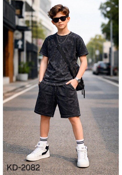 Літні костюми варьонка, для хлопчиків,двійки, шорти+футболка,95% бавовна.Розмір 8-16.Фірма Dola Elvin.Польща. 