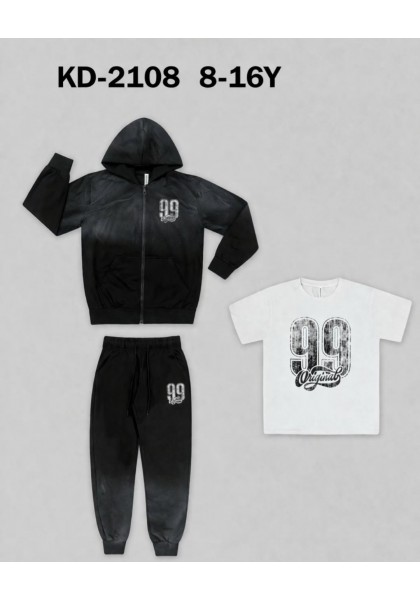 Cпортивні трикотажні костюми трійки для хлопчиків, 95 % бавовна . Розміри 8-16. Фірма DOLA ELVIN.Польща.