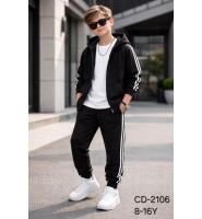 Cпортивні трикотажні костюми трійки для хлопчиків, 95 % бавовна . Розміри 8-16. Фірма DOLA ELVIN.Польща.  