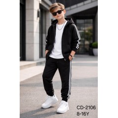 Cпортивні трикотажні костюми трійки для хлопчиків, 95 % бавовна . Розміри 8-16. Фірма DOLA ELVIN.Польща.  