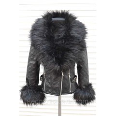 Куртки  из кожзама для девочек,Размер 10.14.16.18,Фирма S&D,Венгрия