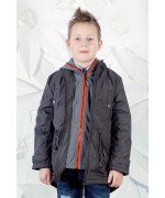 Парка демисезонная для мальчиков.Размеры134 см.Фирма GRACE.Венгрия