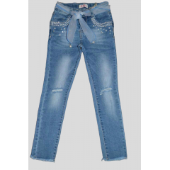 Джинсовые брюки для девочек подростков оптом, Размеры 140-170 см .Фирма S&D.Венгрия