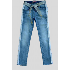 Джинсовые брюки для девочек подростков оптом, Размеры 140-170 см .Фирма S&D.Венгрия