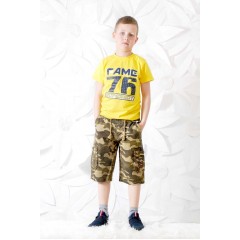 Камуфляжные, котоновые бриджи для мальчиков. Размеры 140 см.146 см.164 см.. Фирма S&D, Венгрия