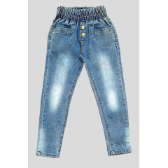 Джинсовые брюки на широкой резинке для девочек Размеры 6.Фирма S&D.Венгрия