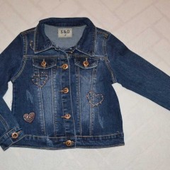 Джинсовые пиджачки для девочек. Размеры 6-16.Фирма S&D.Венгрия
