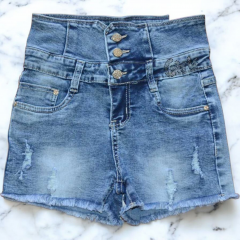 Джинсовые шортики Американки, для девочек, размеры 134-164 см, фирма GRACE, Венгрия