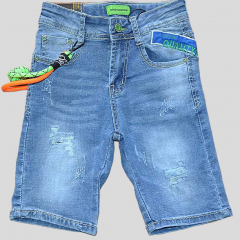 Джинсовые бриджи  для мальчиков.Размеры 6-16 .Фирма S&D.  Венгрия