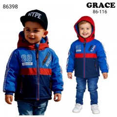 Куртка демисезонная для мальчиков .Размеры 92 см.Фирма GRACE.Венгрия