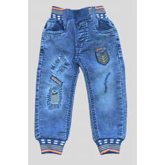 ДЖИНСОВЫЕ брюки- ДЖОГГЕРЫ для мальчиков .Размеры 1-5.Фирма GRACE.Венгрия