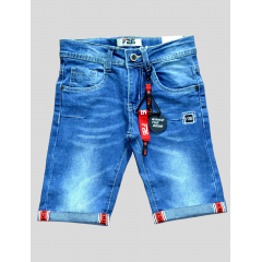 Джинсовые бриджи  для мальчиков размеры 4-12.Фирма F-26,Польша