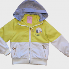 Демисезонная  куртка для девочек .Размеры 3-8.Фирма HAPPY HOUSE,Польша