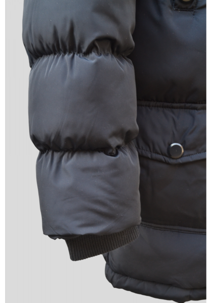 Зимняя удлинённая куртка  на меху,для мальчиков,размер 12,Фирма F&D.Венгрия