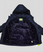 Зимняя удлинённая куртка  на меху,для мальчиков,размер 12,Фирма F&D.Венгрия